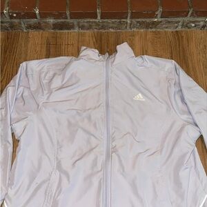 Adidas Light Purple Zip-Up Jacket